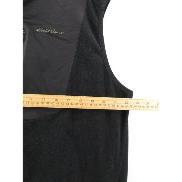 Eddie Bauer Vest XL Tall First Ascent Fleece Jacket Hiking Full Zip - Picture 5 of 11
